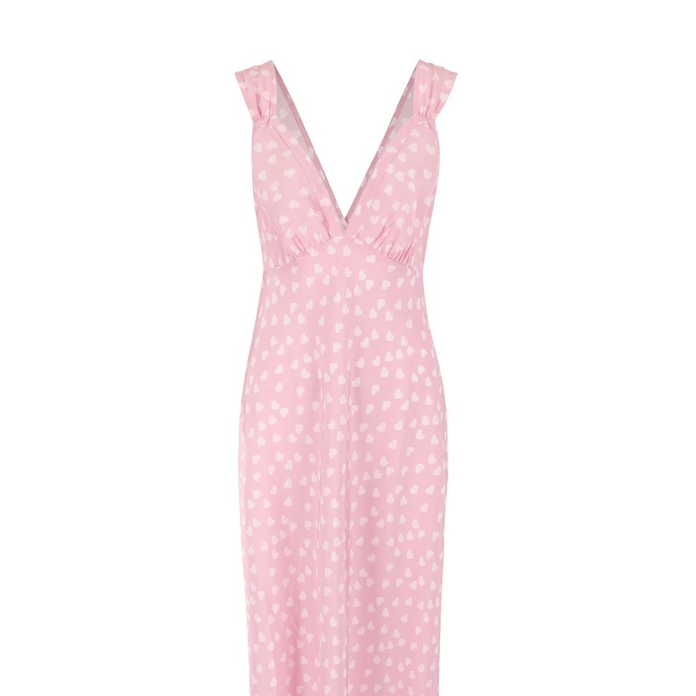 Selkie Two Hearts Goddess Slip Dress - XXS, XS, S, M / NWOT - Picture 2 of 8
